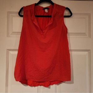 Simply Styled Orange sleeveless blouse M